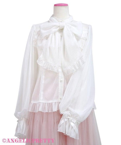ANGELIC PRETTY -  Dot Tulle Bluse - J-Store Online
