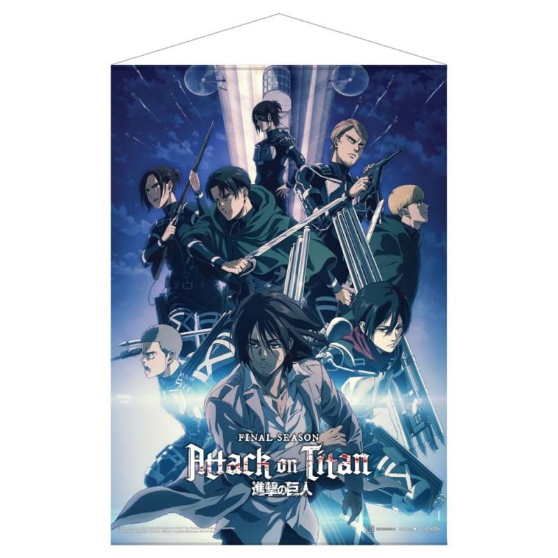 Attack on Titan: The Final Season Part 1 - Wall Scroll - J-Store Online