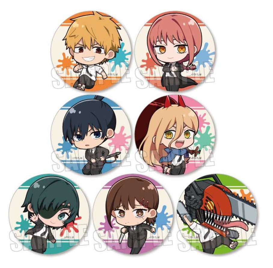 Chainsaw Man - Trading Can Badge - Action Series - J Store Online