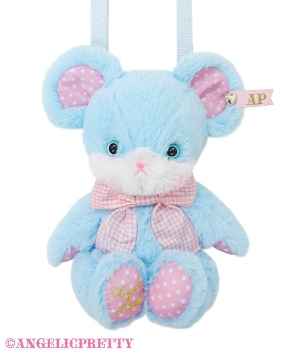 ANGELIC PRETTY - Toybox Shy Bear Plush Pouch - J-Store Online