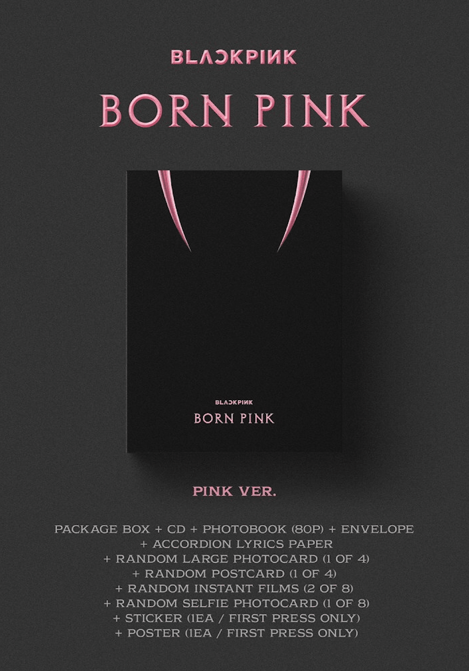 BLACKPINK - 2ND ALBUM [BORN PINK] BOX - J-Store Online