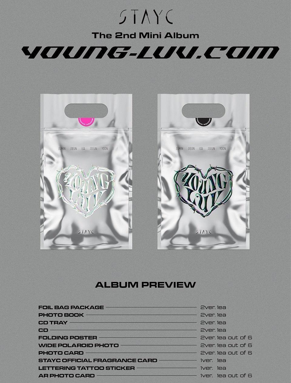 STAYC - YOUNG-LUV.COM (2ND MINI ALBUM) - J-Store Online
