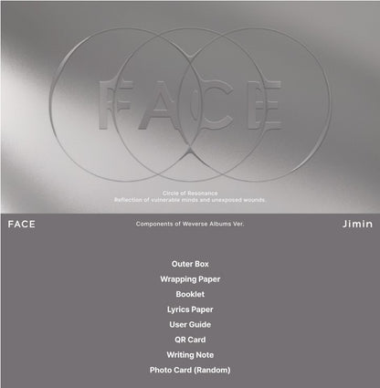 BTS JIMIN FACE WEVERSE Albums Ver J-Store.Online