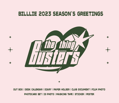 BILLLIE - 2023 SEASON'S GREETINGS - THE THINGS BUSTERS - J-Store Online