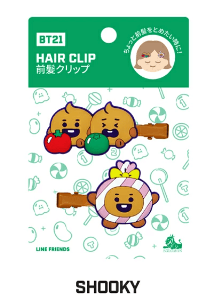BT21 - JELLY CANDY HAIR CLIP - J-Store Online
