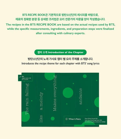 BTS RECIPE BOOK - BOOK OF TASTY STORIES - J-Store Online