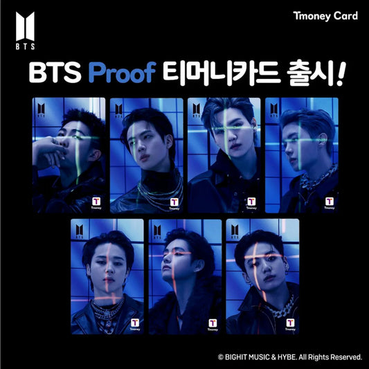 BTS - PROOF - T-MONEY CARD - LIMITED EDITION - J-Store Online