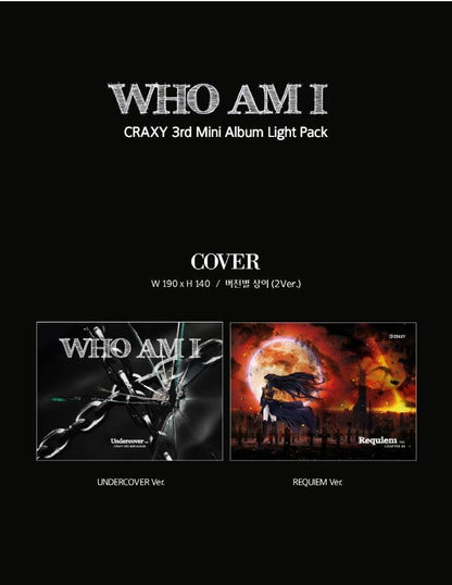 CRAXY - WHO AM I (LIGHT PACK) - J-Store Online