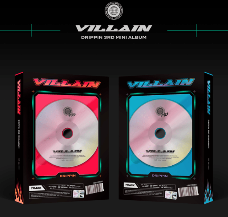 DRIPPIN - VILLAIN (3RD MINI ALBUM) - J-Store Online