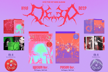HYO - DEEP [1ST MINI ALBUM] - J-Store Online