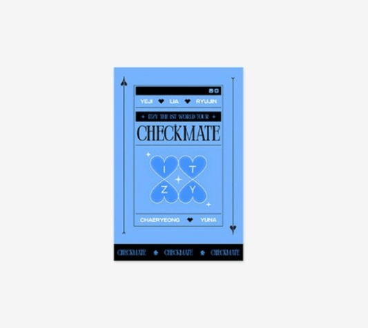 ITZY - THE 1ST WORLD - CHECKMATE TRADING CARDS - J-Store Online