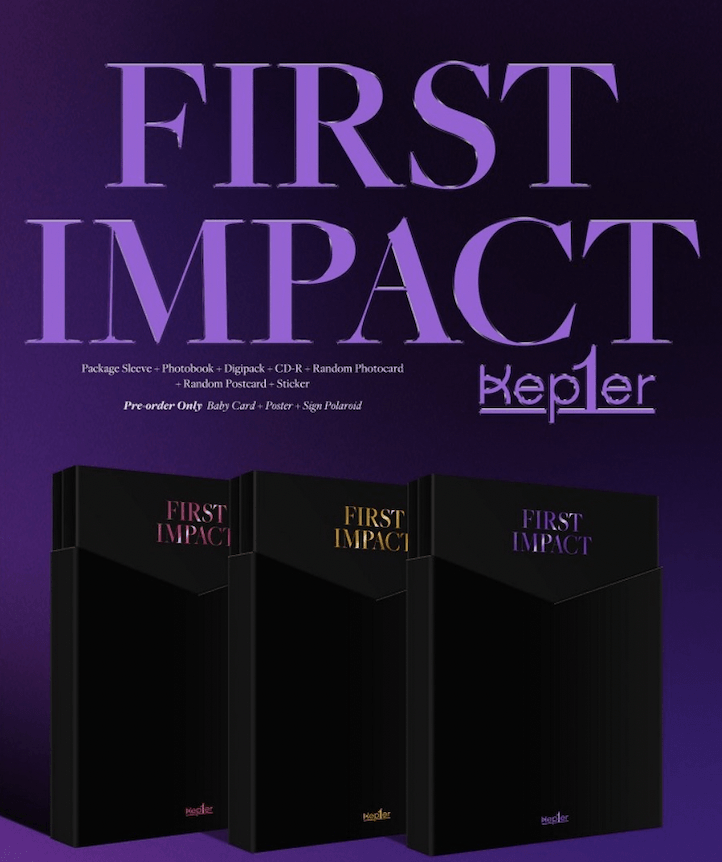 KEP1ER - FIRST IMPACT (1ST MINI ALBUM) - J-Store Online