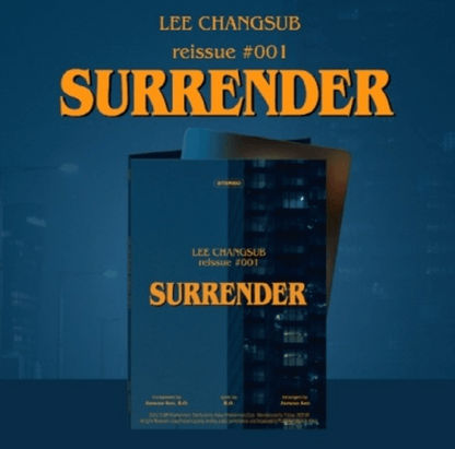 LEE CHANGSUB - REISSUE #001 'SURRENDER' (PLATFORM VER.) - J-Store Online