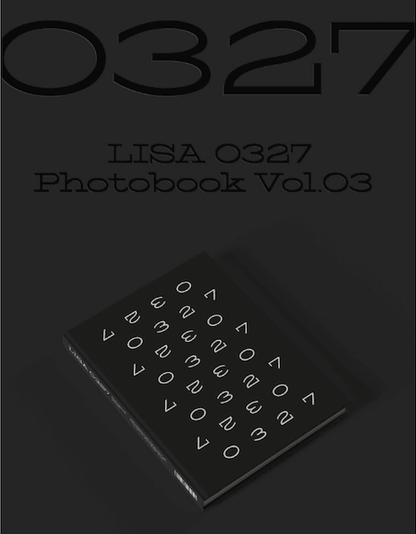 LISA - LISA 0327 PHOTOBOOK VOL.03 + YG BENEFIT - J-Store Online