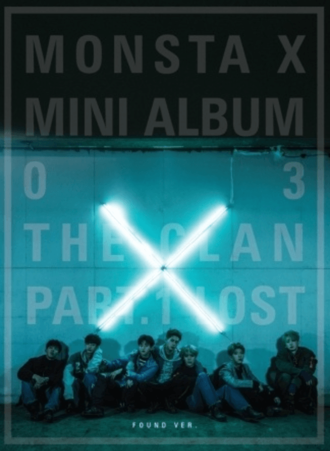 MONSTA X - THE CLAN 2.5 PART.1 LOST (3RD MINI ALBUM) - J-Store Online