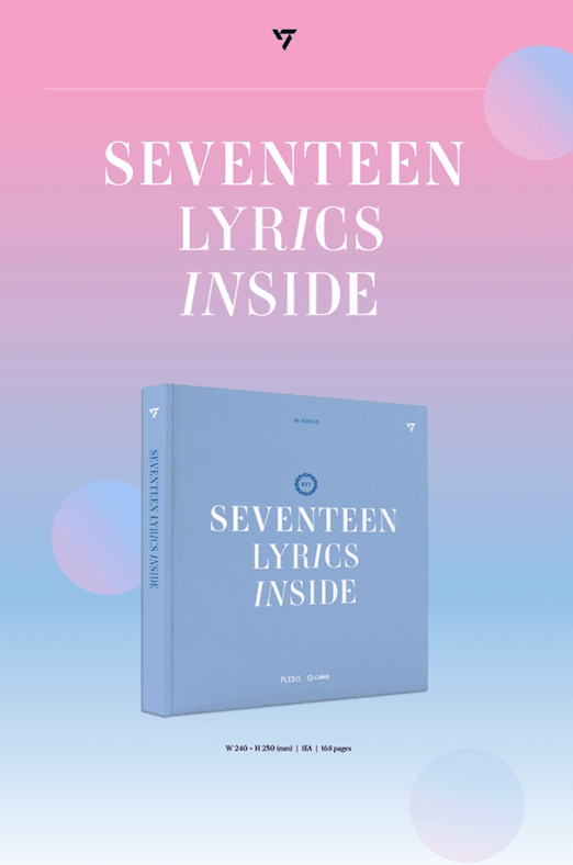SEVENTEEN - LYRICS INSIDE - J-Store Online