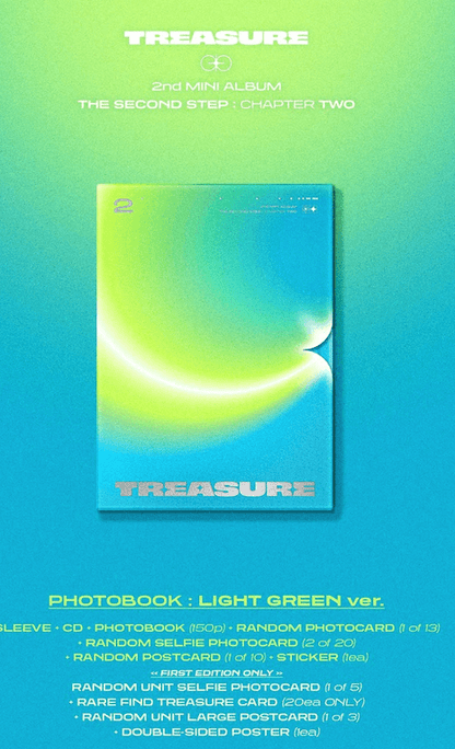 TREASURE - 2ND MINI ALBUM [THE SECOND STEP : CHAPTER TWO] - PHOTOBOOK VER. - J-Store Online