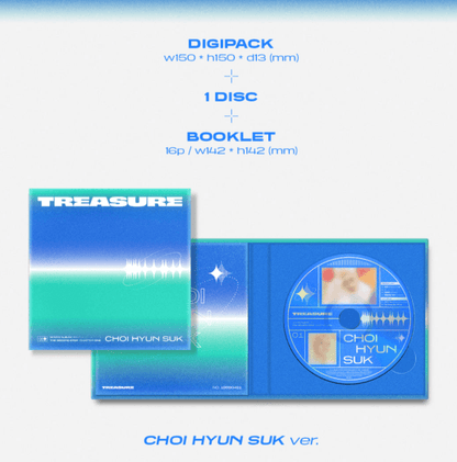 TREASURE - 1ST MINI ALBUM [THE SECOND STEP : CHAPTER ONE] DIGIPACK VER. - J-Store Online