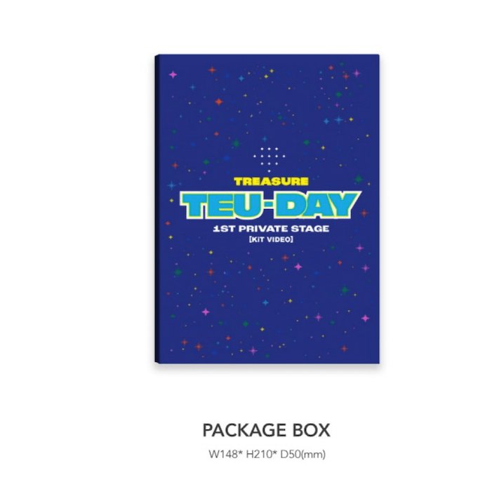 TREASURE - TREASURE 1ST PRIVATE STAGE [TEU-DAY] KiT VIDEO - J-Store Online