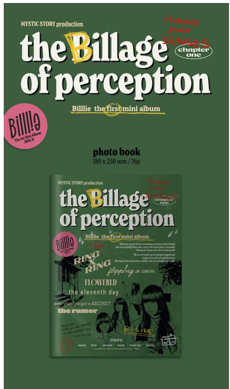 Billlie - THE BILLAGE OF PERCEPTION : CHAPTER ONE (1ST MINI ALBUM) - J-Store Online