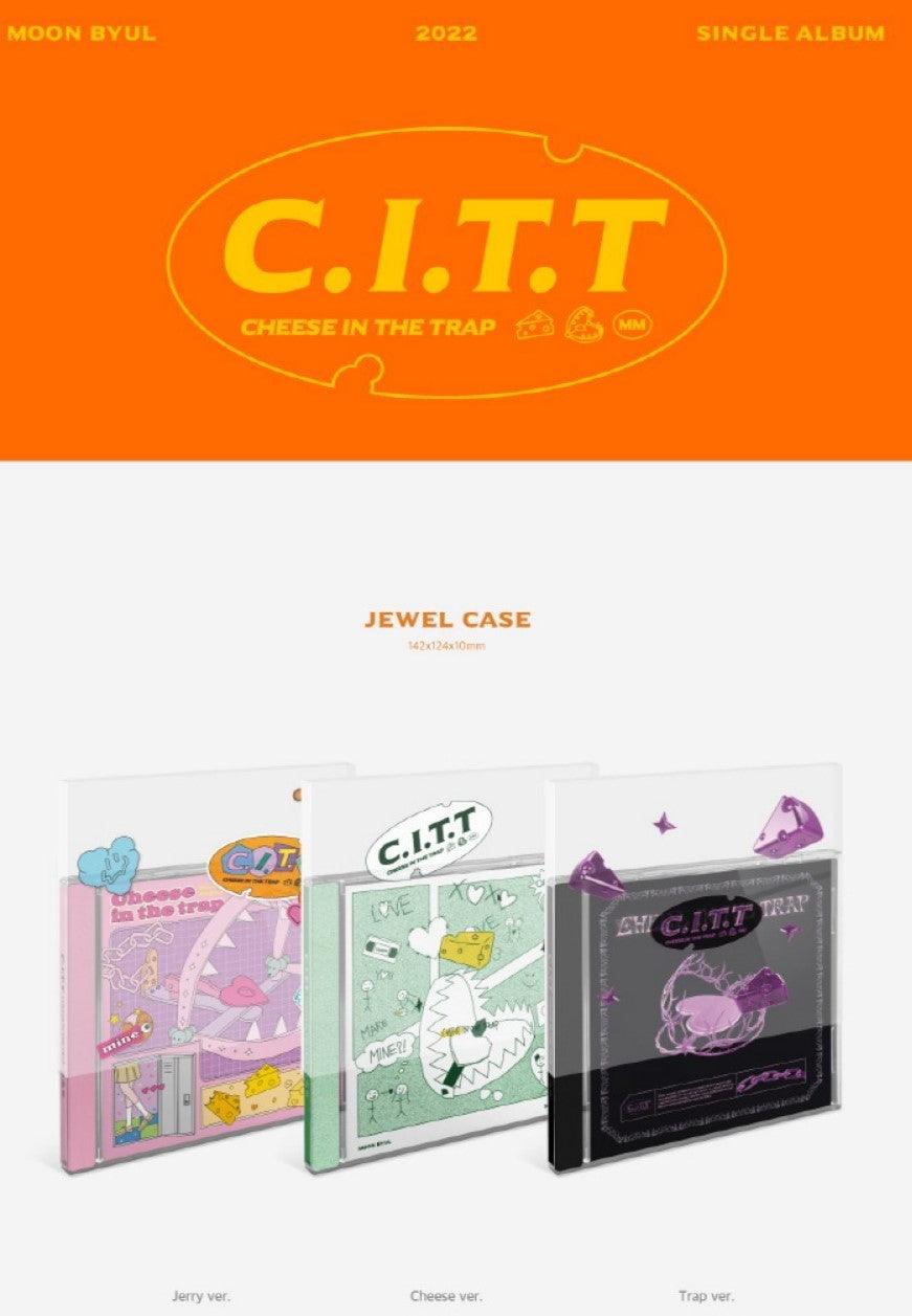MOON BYUL - C.I.T.T (CHEESE IN THE TRAP) (SINGLE ALBUM) - J-Store Online