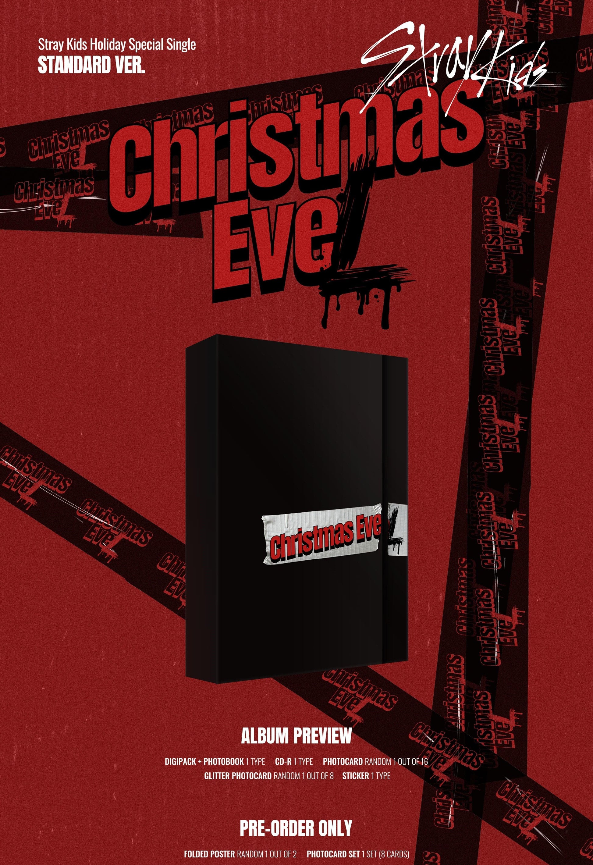 STRAY KIDS - HOLIDAY SPECIAL SINGLE 'CHRISTMAS EveL' (STANDARD VER) - J-Store Online