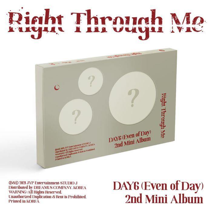 DAY6 (EVEN OF DAY) - RIGHT THROUGH ME (2nd Mini Album) - J-Store Online