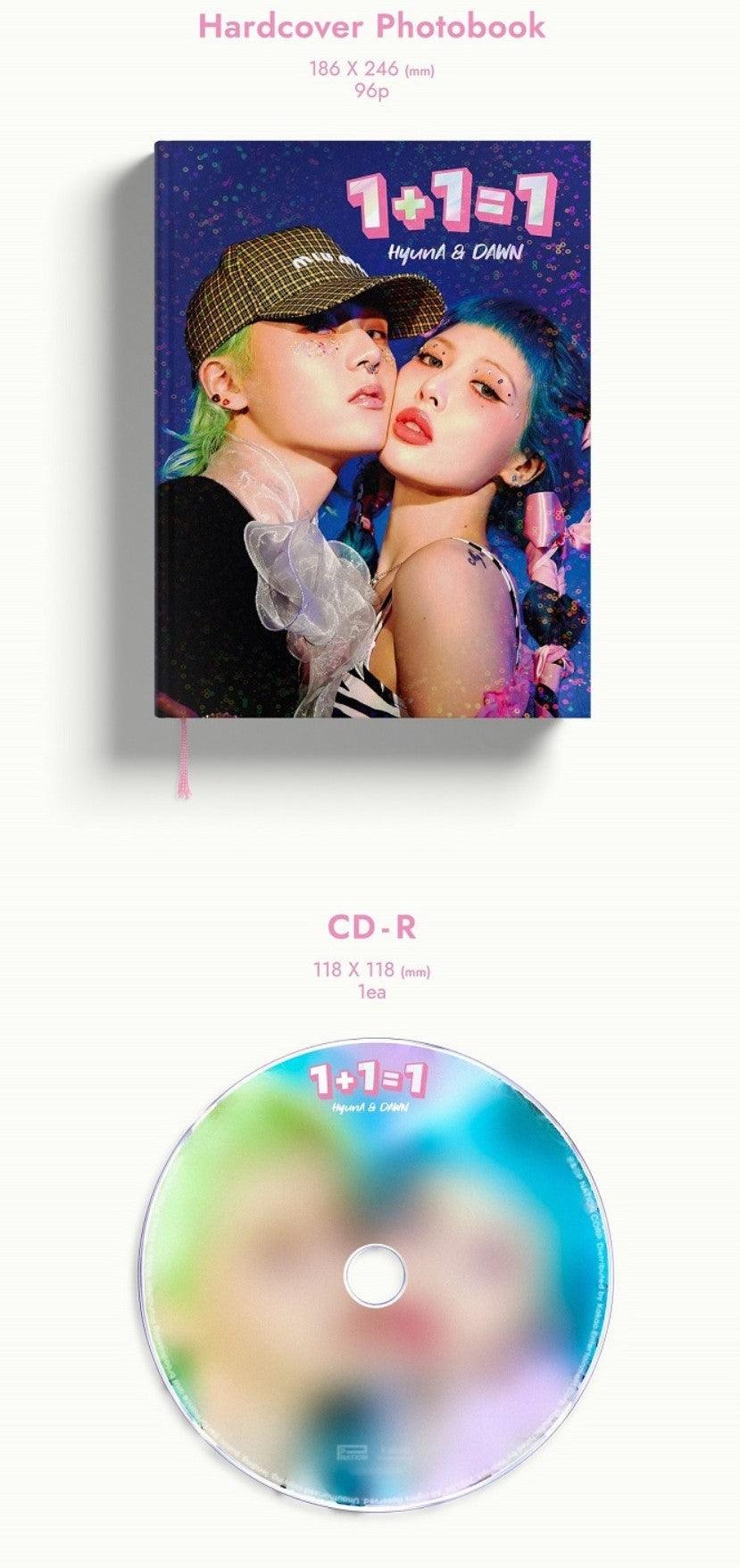 HyunA & Dawn - [1+1=1] (EP) - J-Store Online