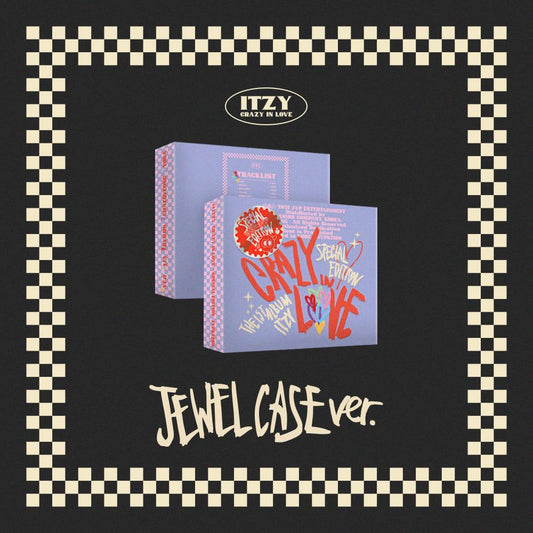 ITZY - THE 1ST ALBUM CRAZY IN LOVE SPECIAL EDITION (JEWEL CASE VER.) - J-Store Online