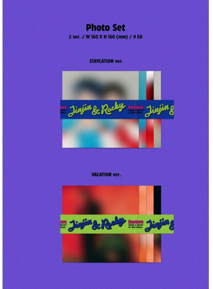 JINJIN & ROCKY - RESTORE (1ST MINI ALBUM) - J-Store Online