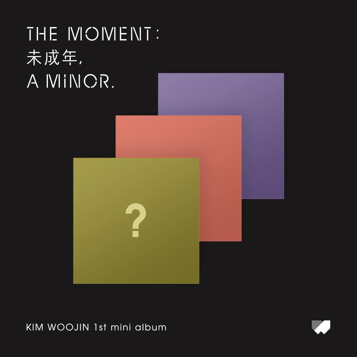 KIM WOO JIN - THE MOMENT : 未成年, A MINOR. (1ST MINI ALBUM) - J-Store Online