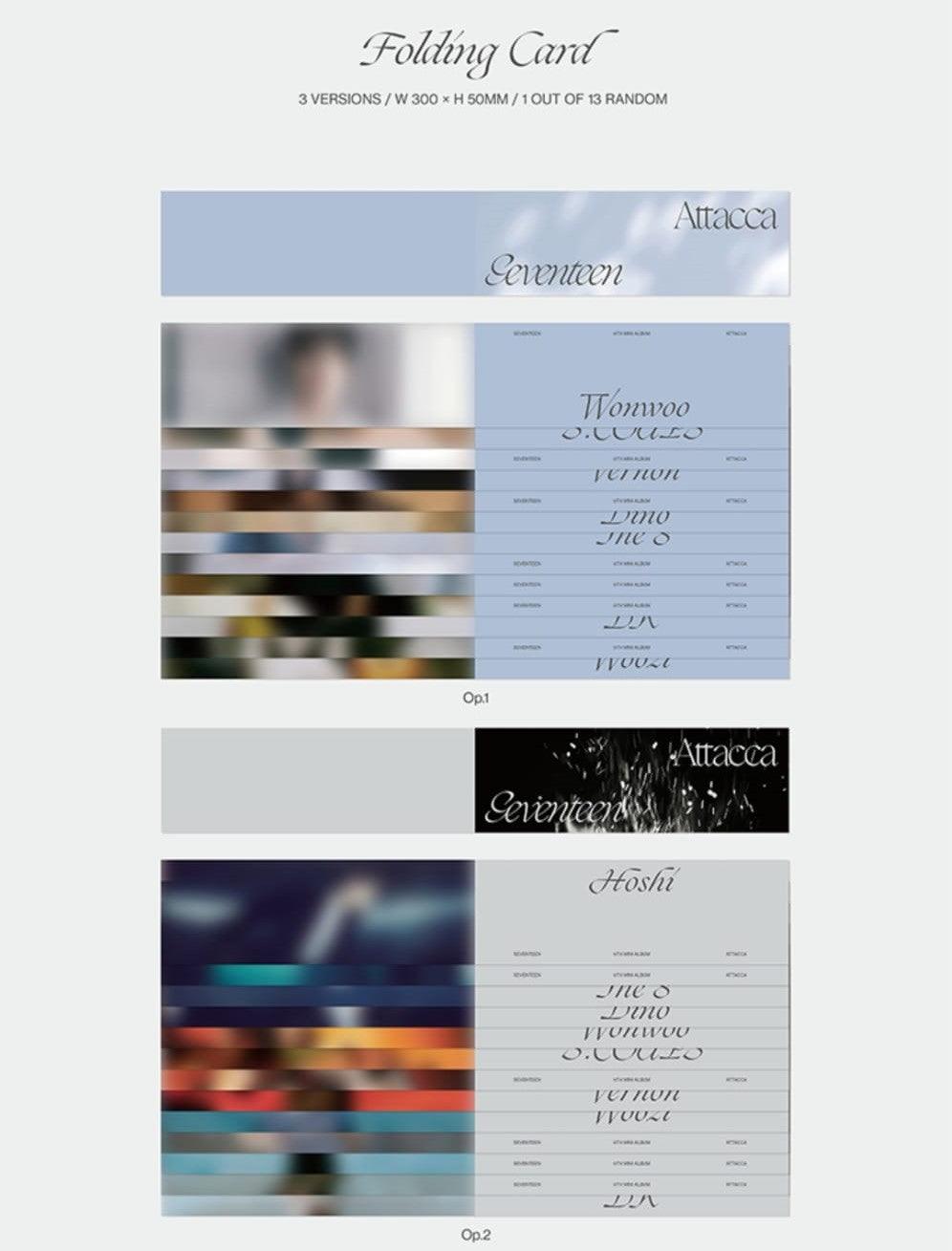 SEVENTEEN - 9TH MINI ALBUM ATTACCA - J-Store Online