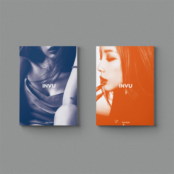 TAEYEON 3rd Album 'INVU' (BLUE / ORANGE Ver.) - J-Store Online