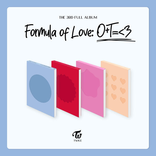 TWICE - VOL.3 [FORMULA OF LOVE : O+T=<3] - J-Store Online