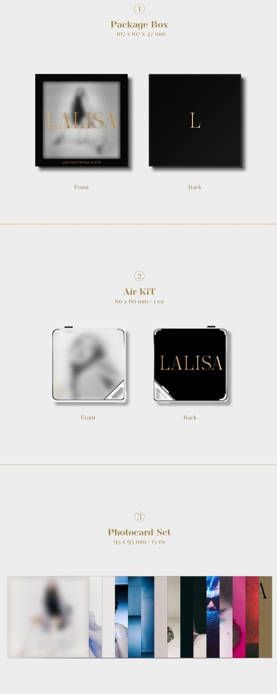 LISA - LISA FIRST SINGLE ALBUM LALISA KiT ALBUM - J-Store Online
