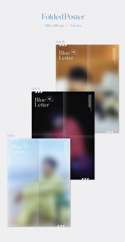 WONHO - BLUE LETTER - 2ND MINI ALBUM - J-Store Online