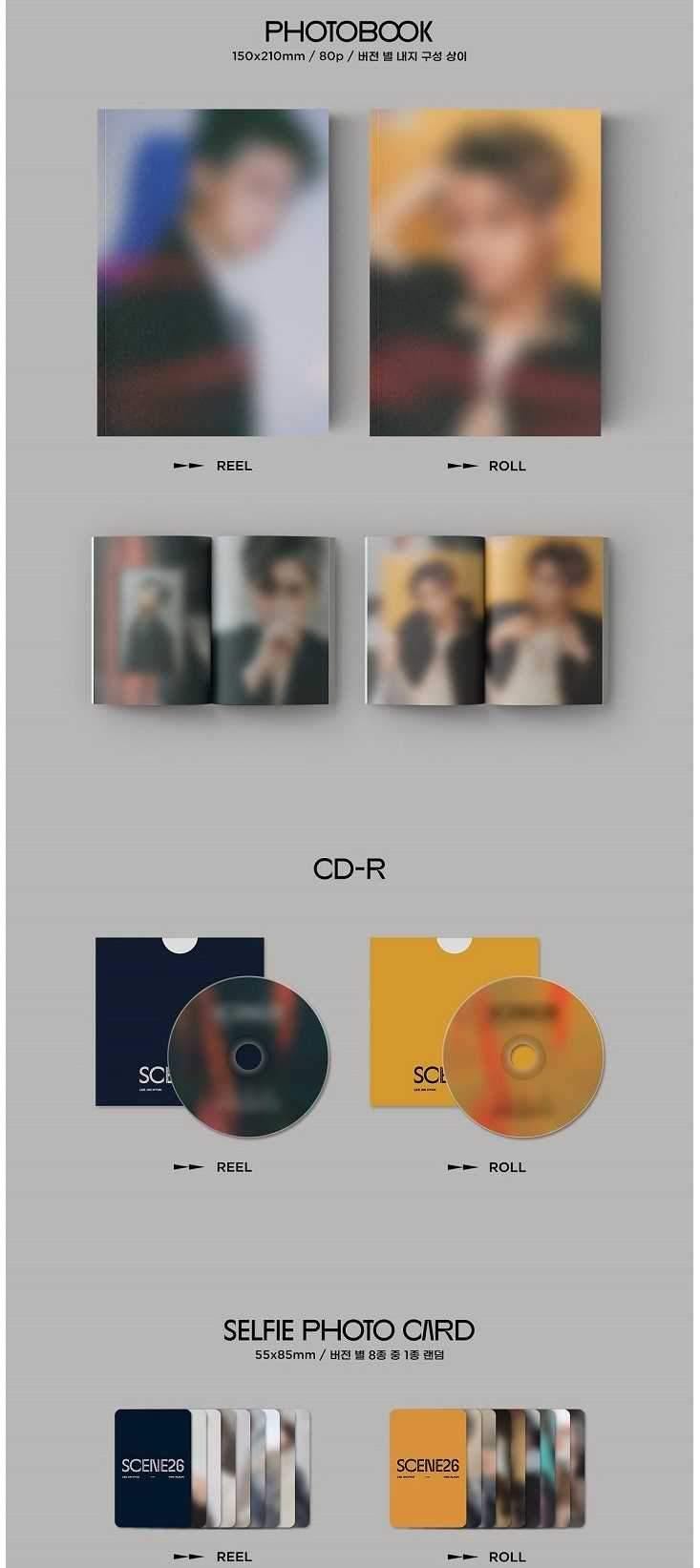 LEE JIN HYUK - SCENE26 (3rd Mini Album) - J-Store Online