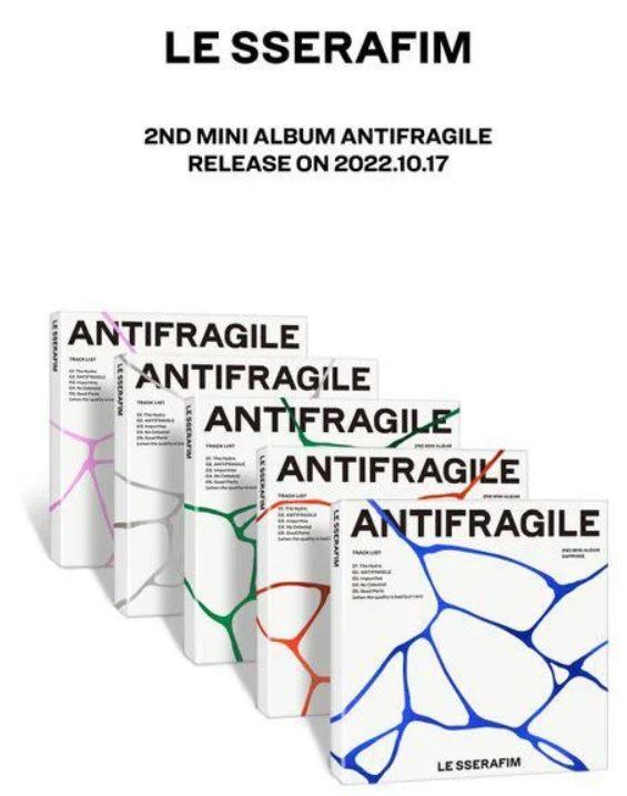 LE SSERAFIM - ANTIFRAGILE (2ND MINI ALBUM) COMPACT VER. - J-Store Online