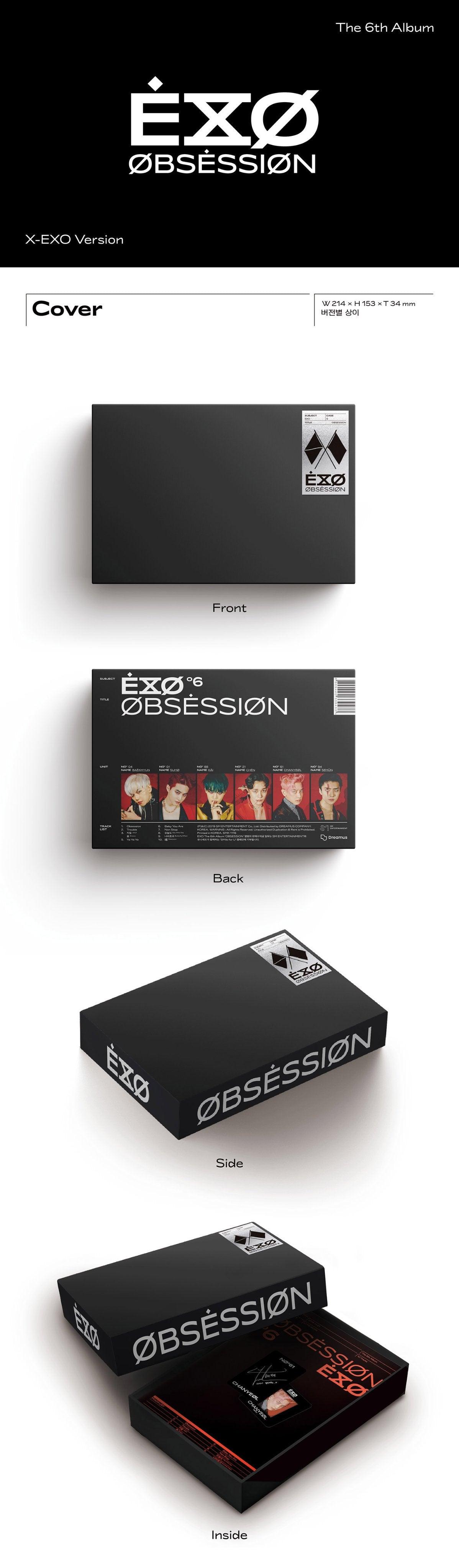 EXO - Obsession - Vol.6 - J-Store Online