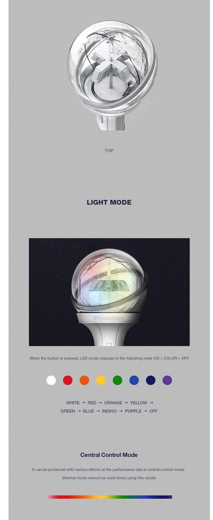 P1HARMONY Official Light Stick - J-Store Online