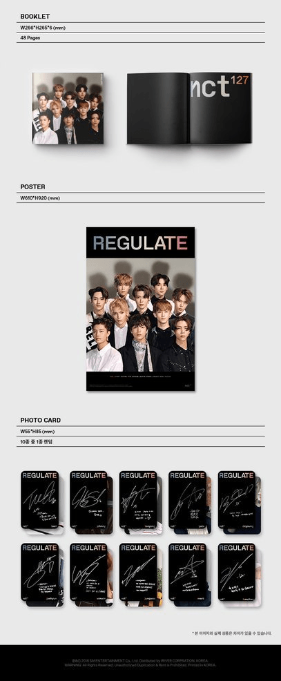 NCT 127 - Vol.1 Regulate (Repackage) - J-Store Online