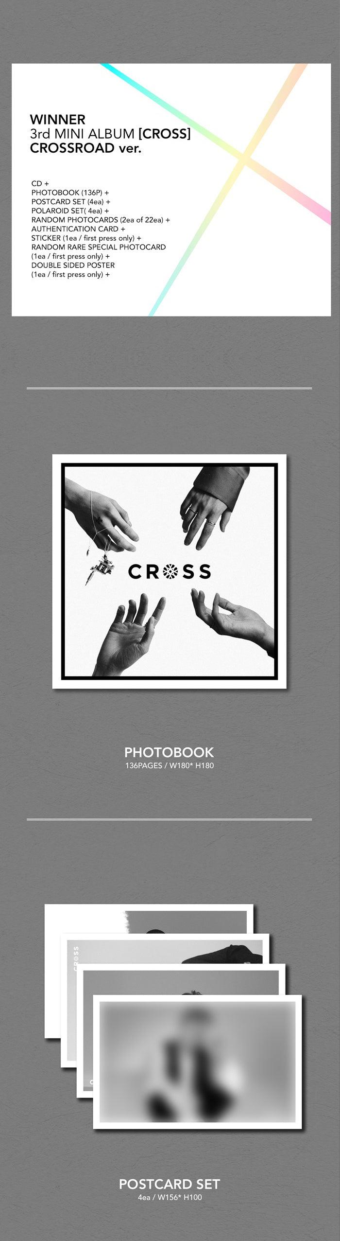 WINNER - Cross (3rd Mini Album) - J-Store Online